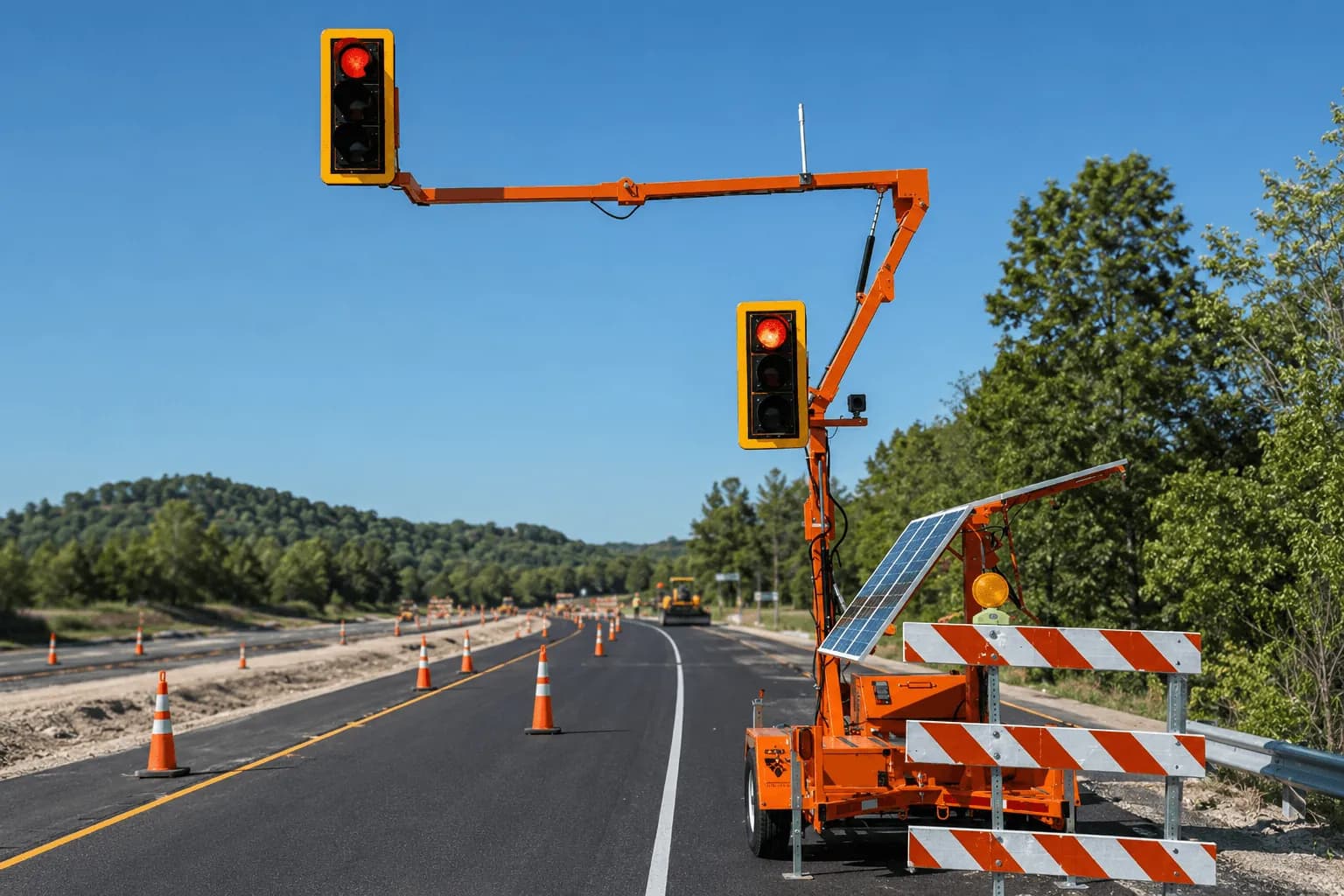 Portable Traffic Signals